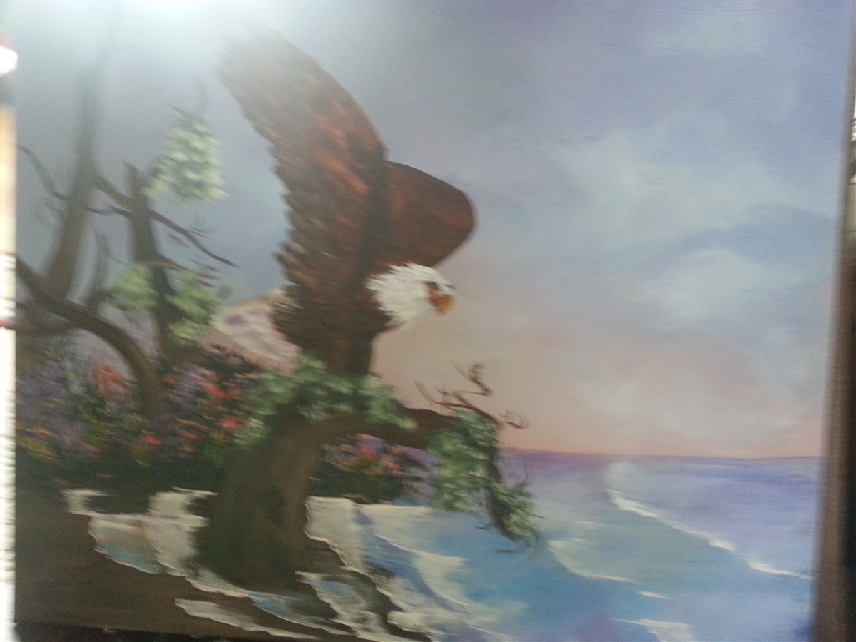 Perched For Flight