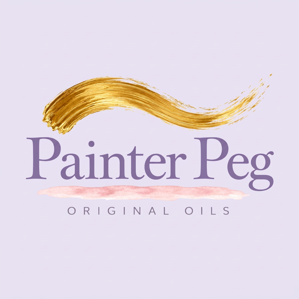 Painter Peg — Original oils